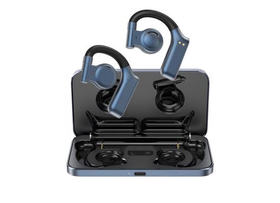 WiWU ARC T18 Clear Sound Open Wireless Bluetooth Headphone Up to 10 hours, Bluetooth range 10M - Blue
